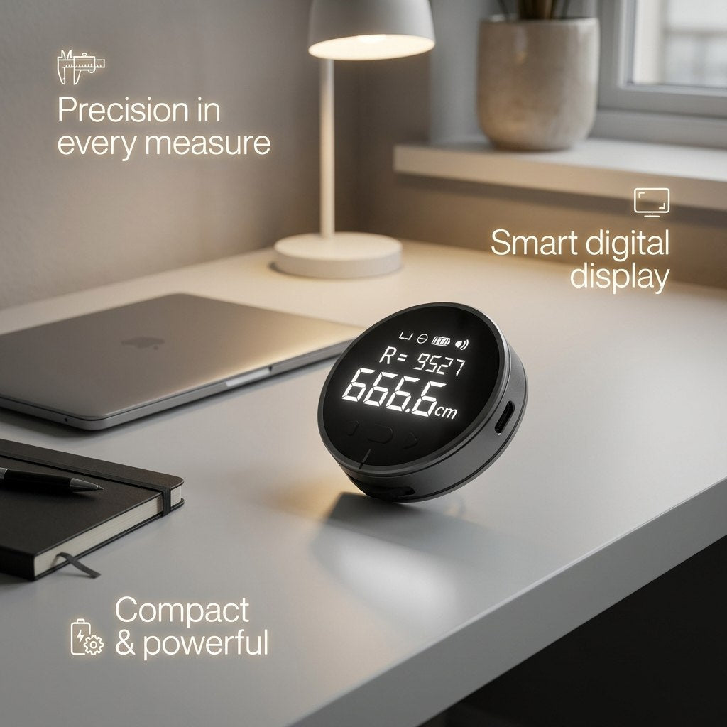 Electronic Measuring Ruler By Finelly