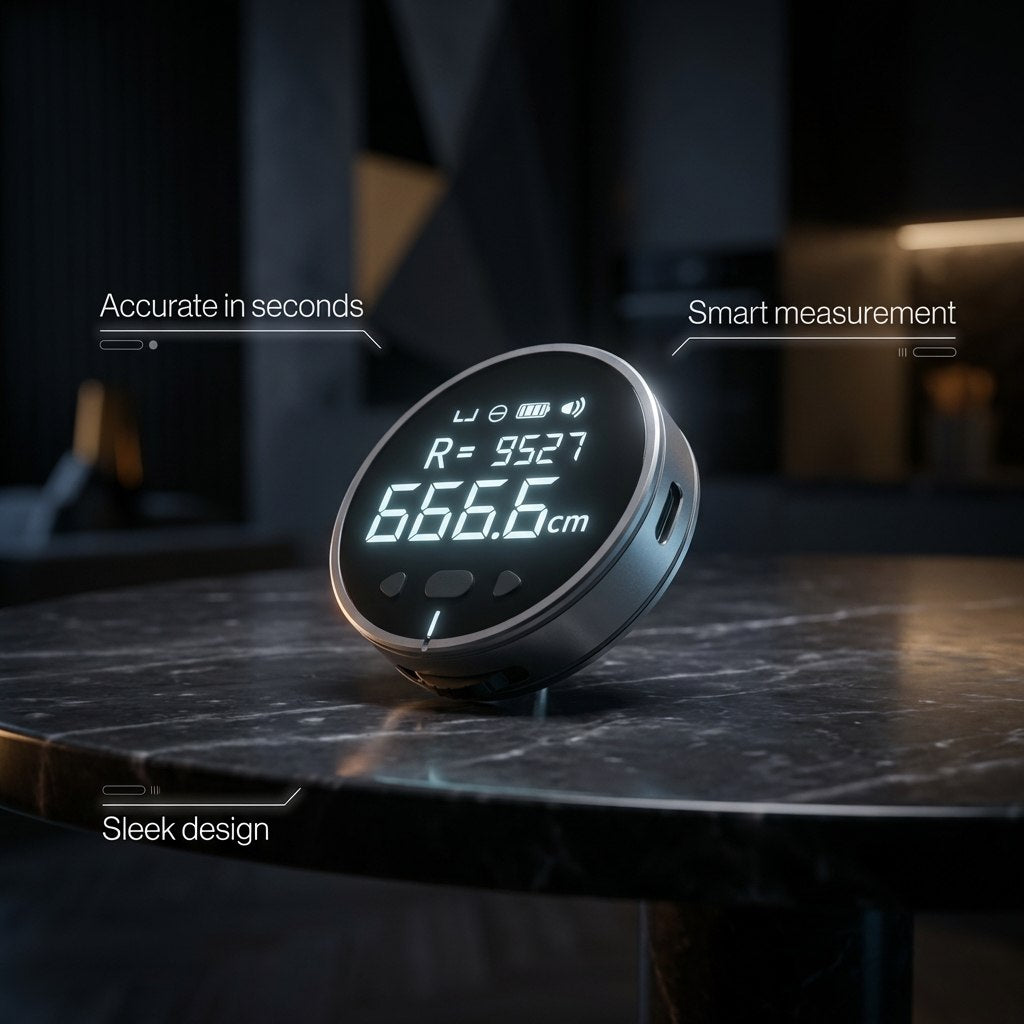 Electronic Measuring Ruler By Finelly