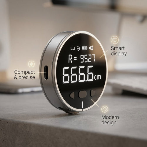 Electronic Measuring Ruler By Finelly