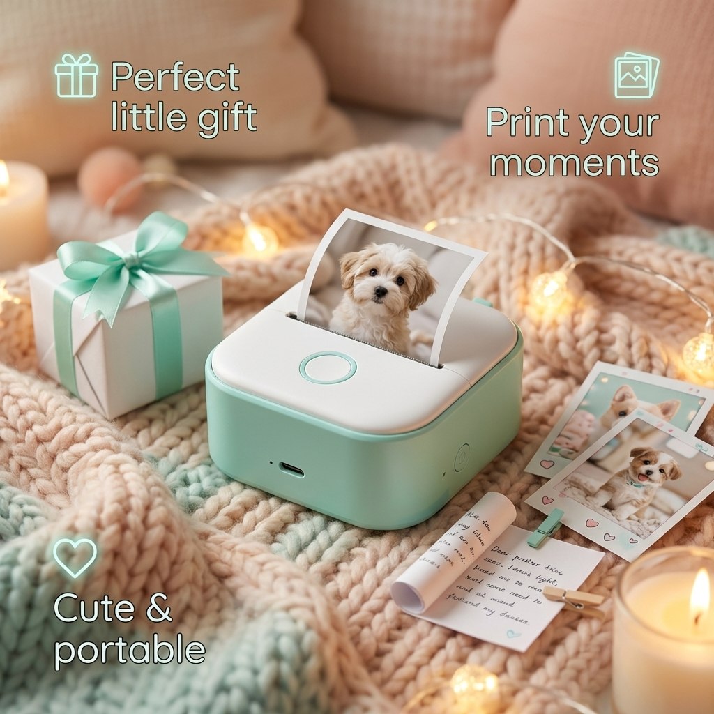Portable Mini Printer By Finelly