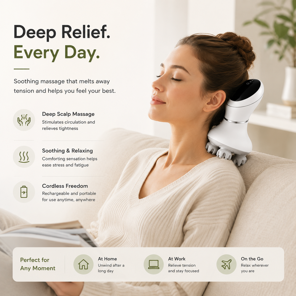 Head Massager By Finelly
