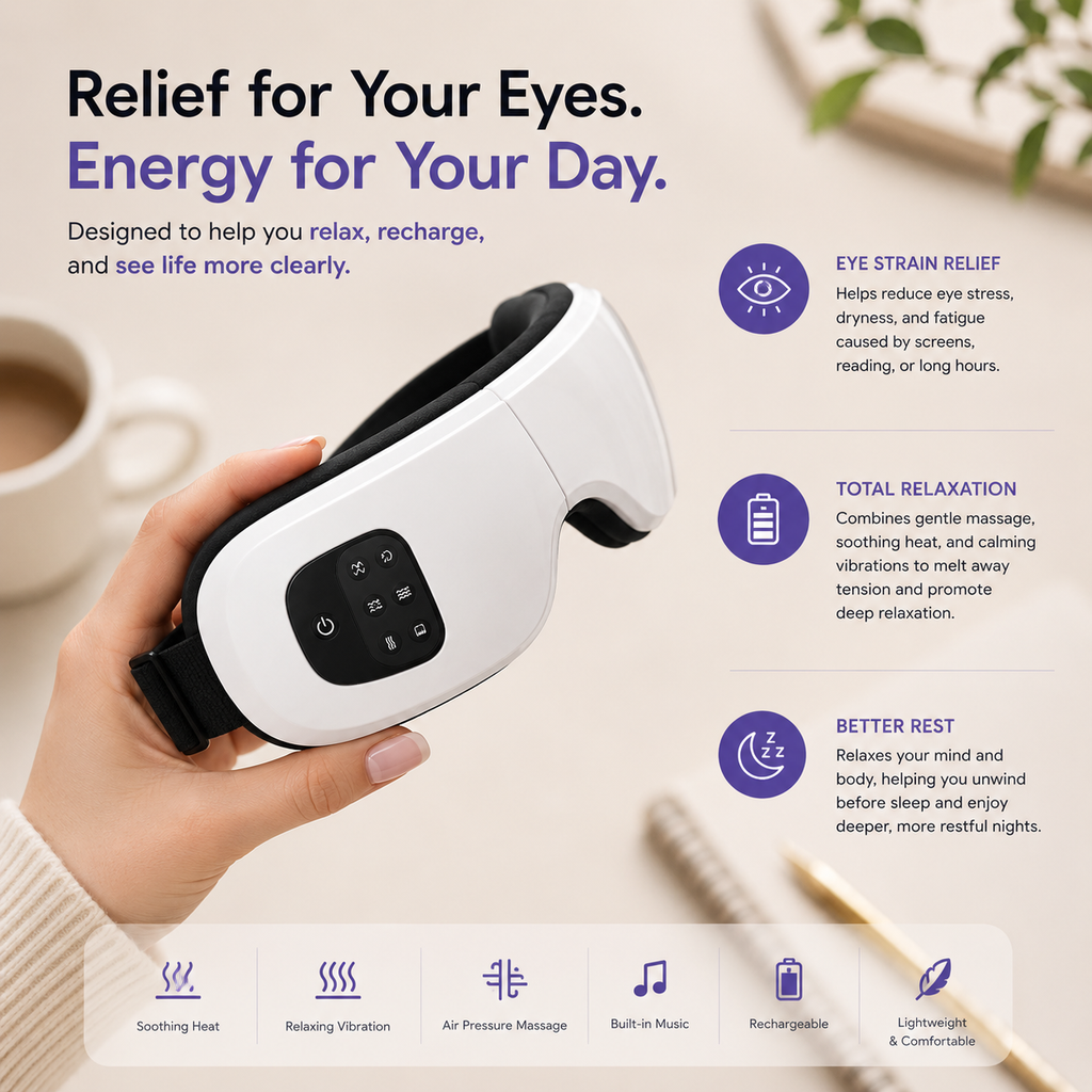Steam Eye Massager By Finelly